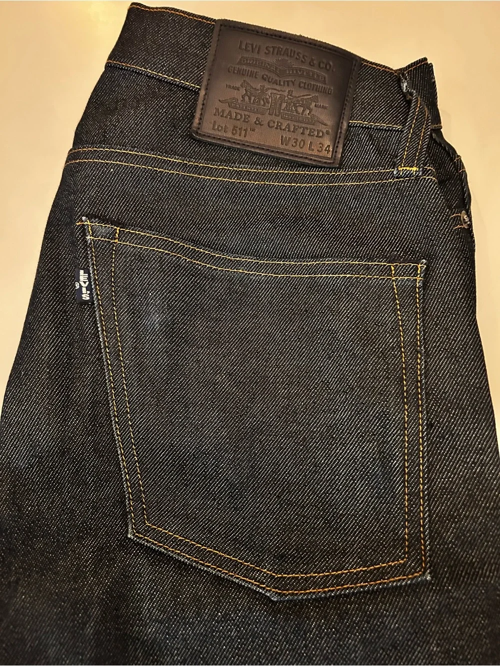 Levi's 511 Made and Crafted Selvedge- Made In Japan